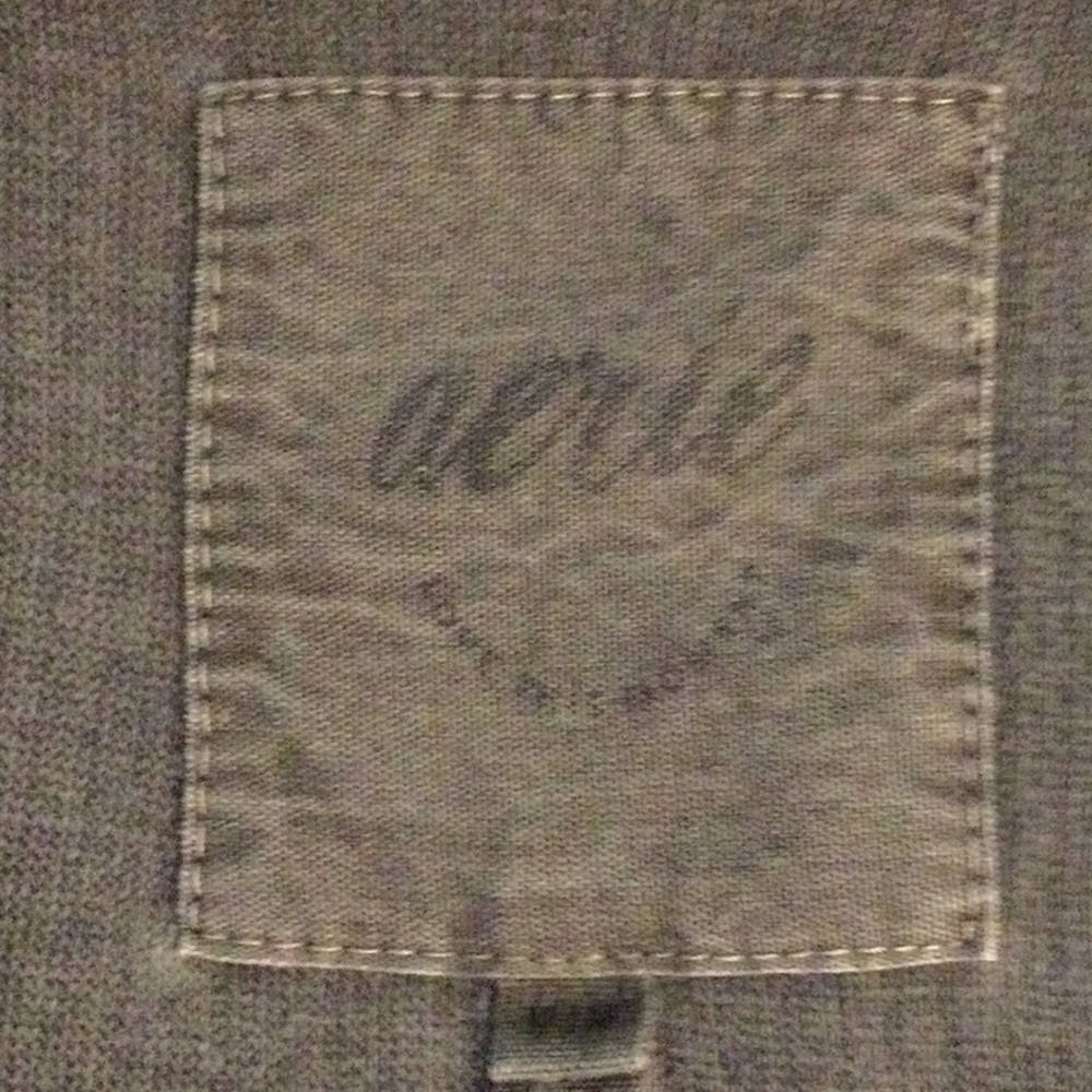 Aerie Gray Zip Oversized Hoodie - Picture 8 of 10